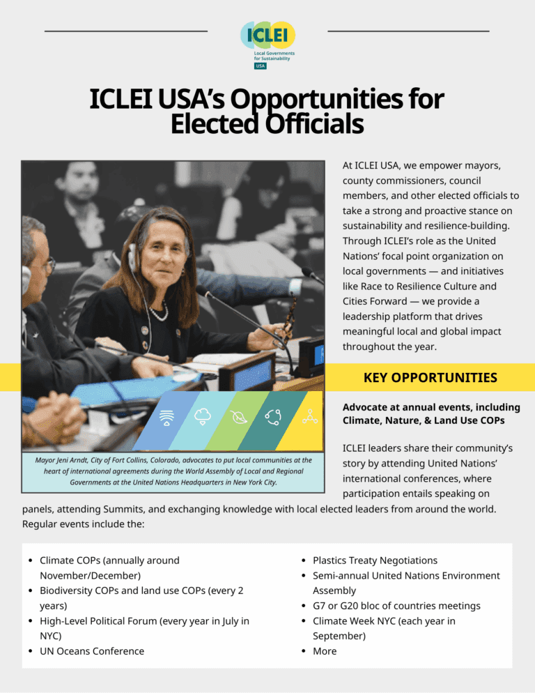 ICLEI USA | Local Governments for Sustainability